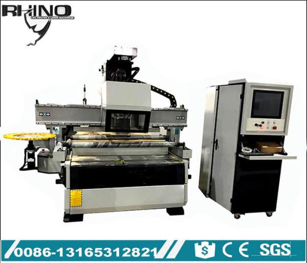 Cheap Efficient ATC CNC Router Machines , 20pcs Auto Tool Changer CNC Routers For Woodworking for sale