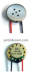 China 15mm Mini speaker  8ohm mobile speaker DXI15N-RB on sale