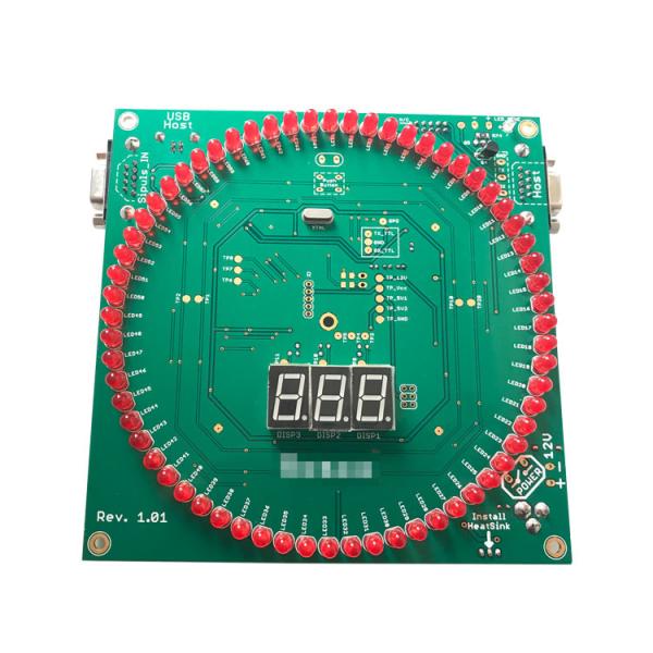 Cheap SMT PCBA Printed Circuit Board Assembly 4 Layers Custom ISO/UL Certificated for sale
