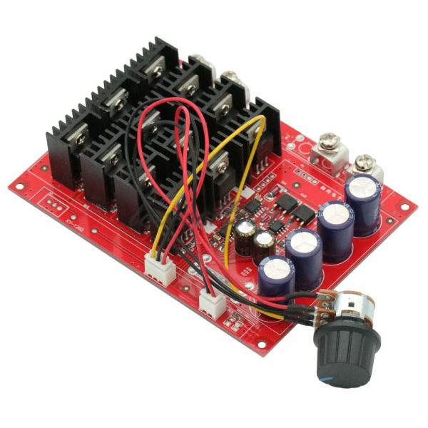 Cheap DC 10-50V 60A PWM Motor Speed Controller HHO PWM RC 12V 24V 48V 3000W for sale