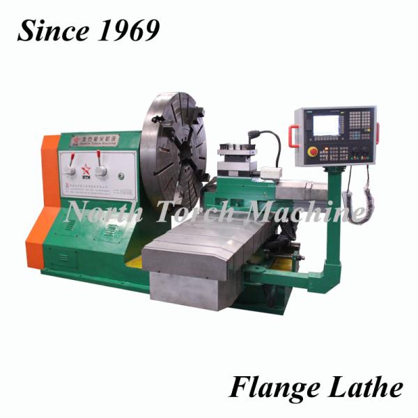 Cheap Stable CNC Flange Accurate Lathe Machine High Sensitive Energy Saving for sale