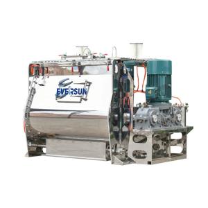 China Multifunctional Horizontal Ribbon Blender Ribbon Blade Mixer For Dry Powders on sale