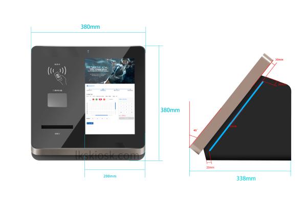 Cheap Custom Self-Service Kiosk for Restaurant/Self-ordering Kiosk /Kiosk Self-ordering for Quick Service for sale