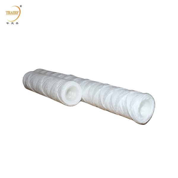 Cheap White PP String Wound Filter Cartridge For Water PRE Filter for sale