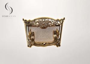 China Luxury Design Gold Plating Plastic Coffin Handles Gold Plating 100kg Lift Weight P9802 on sale