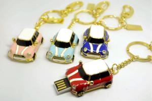 China Car Key Shapes Custom Printed Usb Memory Stick 15MB/S personalised usb drives on sale
