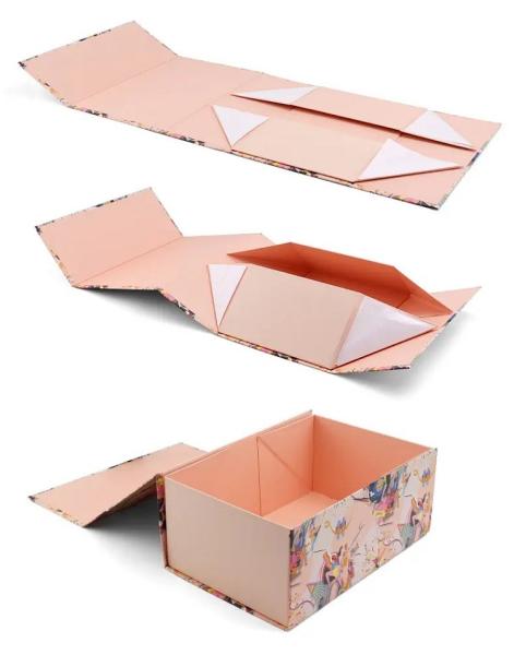 Cheap Available Customization For Large Gift Boxes With Lids Folding Box for sale