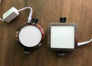 China 500LM 3000K 6W Triac Dimmable LED Panel Light / LED Flat Panel Ceiling Lights on sale