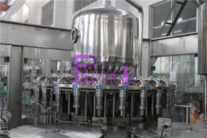 0.4Mpa 8000BPH  Hot Filling Orange Juice Machine For Glass Jars With Twist Off Caps