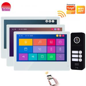Best Video door bell app remote unlock door phone two way talking door intercom touch screen intercom system wholesale