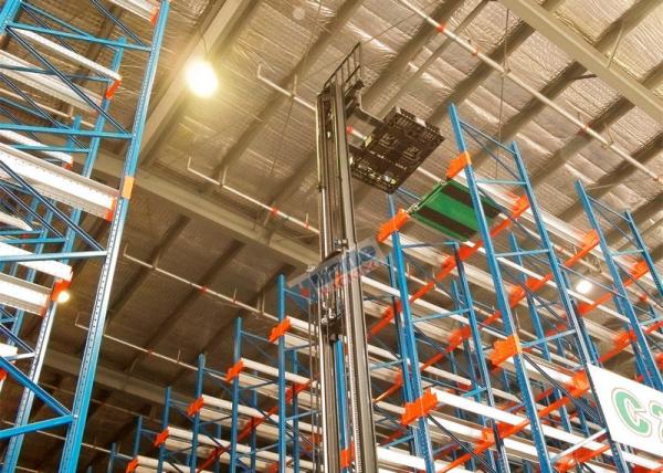 Cheap Pallet Radio Shuttle Racking Automated Shelving Systems With Two Motors for sale