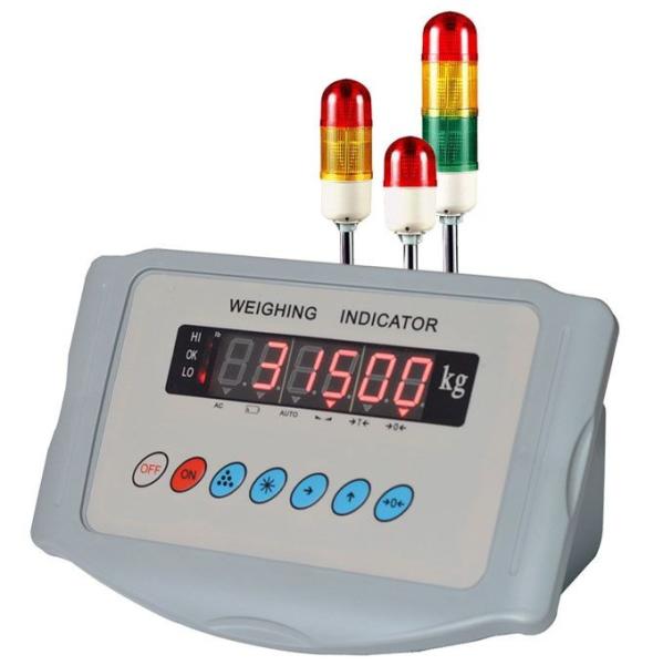 Cheap LED Mechanical  Digital Scale Indicator With Monochrome Warning Lamp for sale