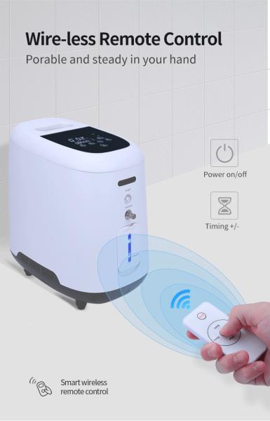 Cheap 7L Adsorption, Compression & Filtration For Oxygen Therapy LCD Oxygen Concentrator for sale