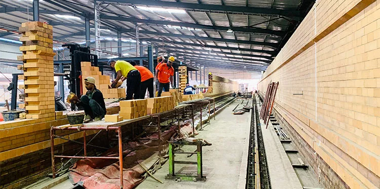 Industrial Tunnel Kiln for Clay Brick/Ceramic Making Firing-Automatic Temperature Control