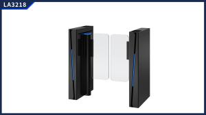 Secure Pederstrain Speed Gate for Community/Office Entrance Pass Width 600-900mm Infrared Sensor and QR Code
