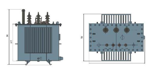 Cheap Amorphous Alloy Transformer Energy-Saving Oil-Immersed Transformer with  High Overload Capacity for sale
