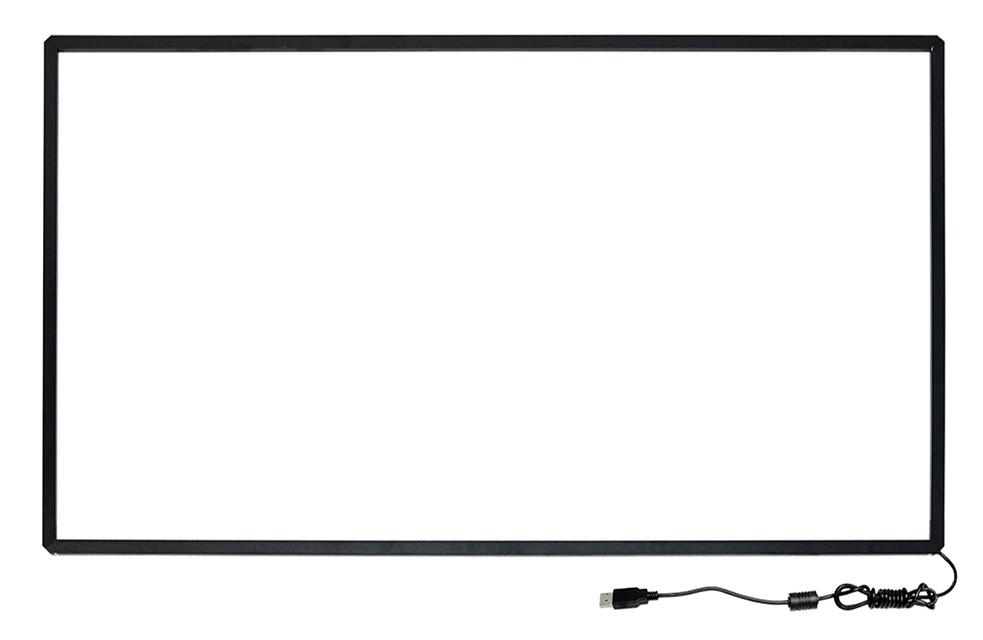 Ultra thin Multitouch Infrared Touch Screen 10 Touchpoints IR Touch Display