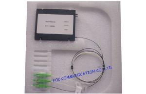 China High Isolation 8 channel multiplexer , dwdm module 250um 900um 2mm 3mm on sale