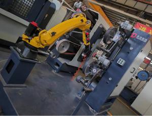 13KW Automatic Grinding And Polishing Machine With 2 Grinding Machines