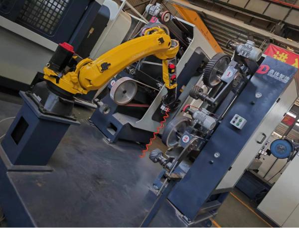 Cheap 13KW Automatic Grinding And Polishing Machine With 2 Grinding Machines for sale