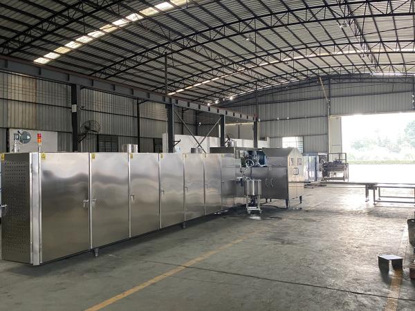 Cheap 7500pcs/H 4.37kw Ice Cream Wafer Cone Machine Schneider PLC Control for sale