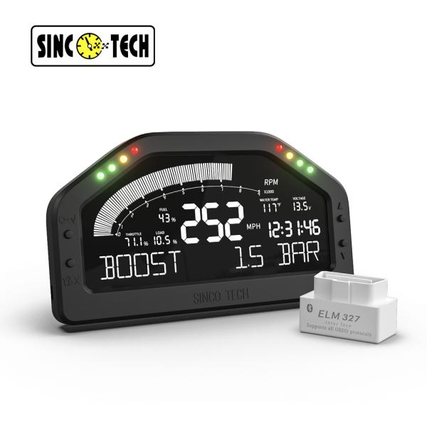 Cheap DO921 OBD2 6.5" Race Car Dashboard With Black Display for sale