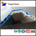 UPVC Spanish roof tile/plastic roofing sheet/PVC corrugated roofing tile/Hollow