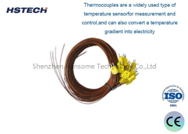 Cheap Thermocouple with Connector, 0-700°C Use Temp, WRE E, Ceramic/Plastic for sale