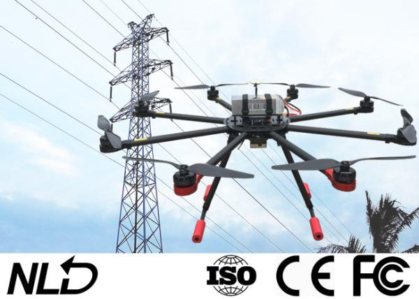 Cheap Skydroid T10 Single Axis ISO9001 Powerline Drone With Intelligent Flight Control for sale