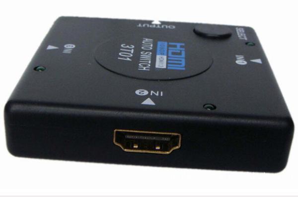 Cheap High Quality Mini 3 Port Hdmi Switch Switcher 1 Output 3 Input Splitter For 1080p Vedio for sale