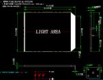 STN 7 Segment LCD Display Instrumentation LCD Module Blue Background And White