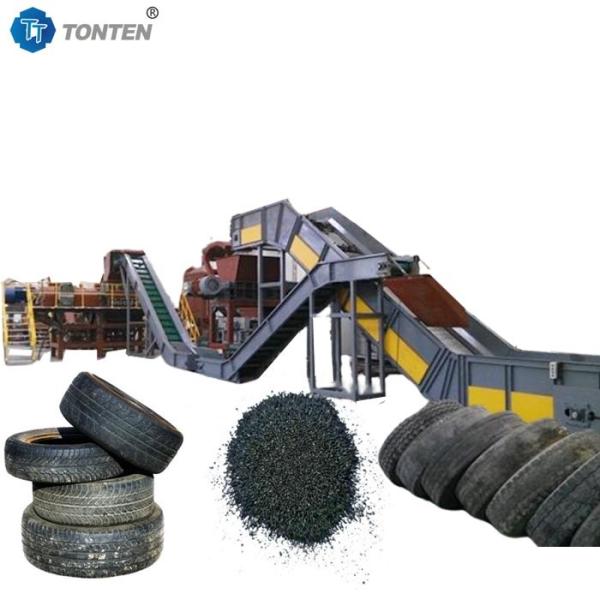 Cheap Used Rubber Scrap Tire Shredder Crushing Recycling Machine for sale