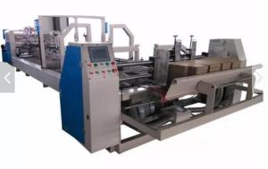 Automatic Folder Gluer Machine Stitching Strapping