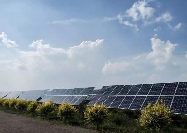 Cheap Galvanized Flat Horizontal Axis Solar Tracker Solar Tracking System for sale