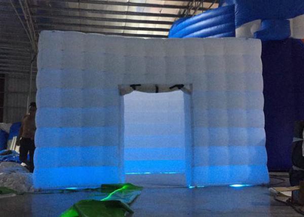 Cheap Fantastic Inflatable Event Tent , Indoor Led Inflatable Photo Booth for sale