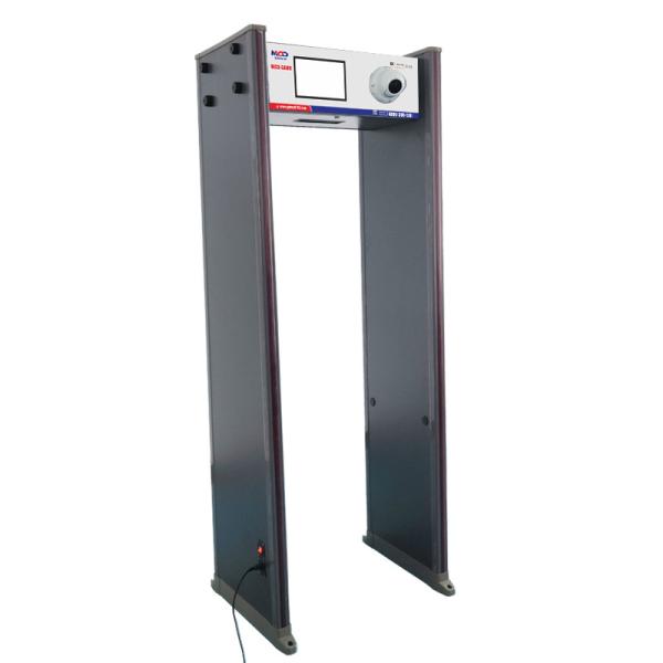 Cheap 2021 Latest Walk Through Infrared Thermal Temperature Detector Door For Human Body Temperature Detecting for sale
