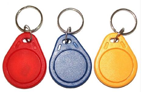 Cheap ID blank Writable number keychain / ID copy number key ring for sale