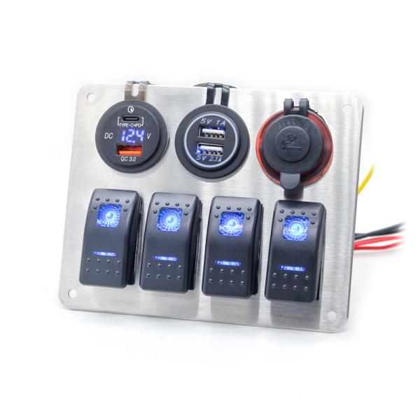 Cheap IP65 Universal Rocker Switch Panel for sale