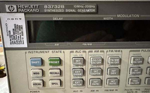 Cheap Keysight (Agilent) 83732B 10 MHz to 20 GHz Synthesized Signal Generator Used Test Equipment for sale