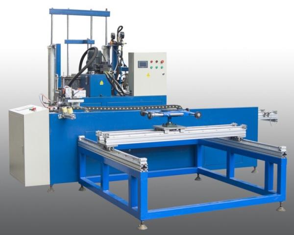 Cheap Horizontal Insulating Glass Auto Sealing Machine Robot , Automatic Sealant Sealing Line for sale