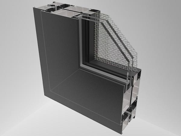 Cheap Custom Aluminum Frame Casement Window With Mosquito Net for sale