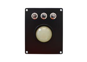 IP67 Vandal Proof Trackball Pointing Device Backlight Wired Trackball Mouse