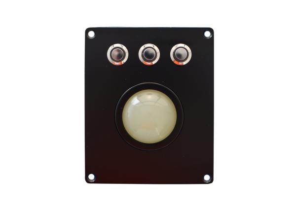 Cheap IP67 Vandal Proof Trackball Pointing Device Backlight Wired Trackball Mouse for sale