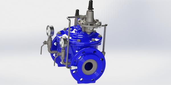 Cheap Hydraulically Operated Flow Control Valve For Water System / Irrigation System for sale