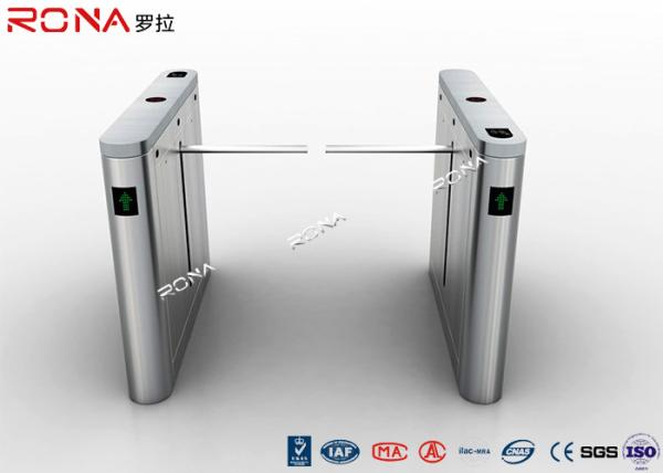 Cheap Access Control Drop Arm Barrier Gate QR Code Barcode Scanner IP54 Protection Level for sale