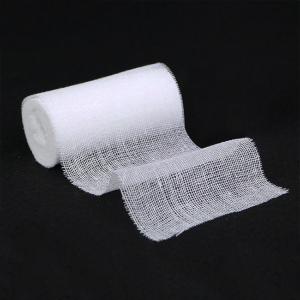 China First Aid PBT Bandage Bleached Elastic Gauze Bandage Conforming on sale