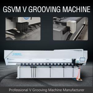 CE Sheet Grooving Machine High Speed V Grooving Machine Anti Skateboard Public Spaces