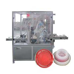 China Automatic Cap Liner Wadding Machine Inserting Assembly 60HZ 220V on sale