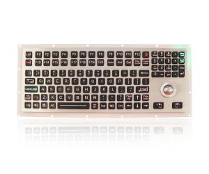 Rugged Marine Keyboard Numeric IP65 Trackball Backlit Keyboard