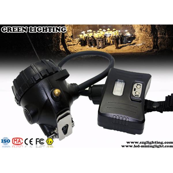 Black IP68 LED Mining Light Semi - Corded Style Fireproof PC Material